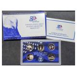 2000 Statehood Quarter Proof Set MIB