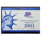 2003 US Mint Proof Set MIB