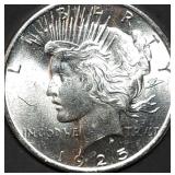 1925 Peace Silver Dollar Gem BU