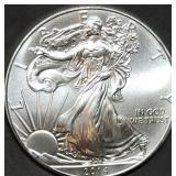 2014 1oz Silver Eagle Gem BU