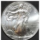 2014 1oz Silver Eagle Gem BU
