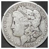 1900-O Morgan Silver Dollar