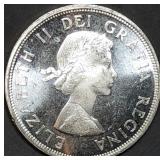 1964 Canada 80% Silver Dollar BU