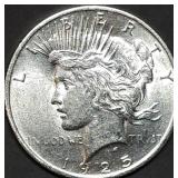 1925 Peace Silver Dollar Gem BU