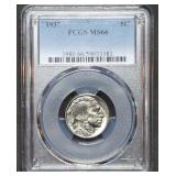 1937 Buffalo Nickel PCGS MS66 Blazer