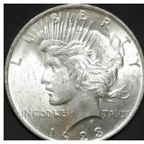 1923 Peace Silver Dollar Gem BU