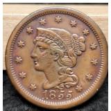 1855 Large Cent