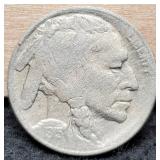 1915-D Buffalo Nickel