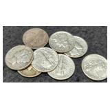 (8) Mercury Dimes