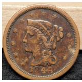 1848 Large Cent
