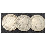(3) Barber Quarters: 1906, 07-P&D