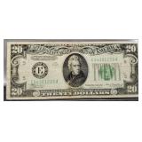 1934A $20 FR Note