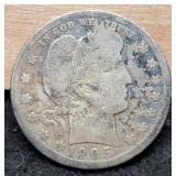 1905-S Barber Dime