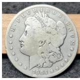 1904-S Morgan Dollar F12