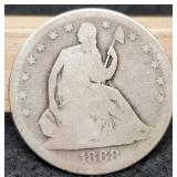 1868-S Liberty Seated Half Dollar