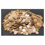 Bag Of 1,000 Lincoln Copper Memorial Cents