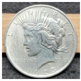 1923 Peace Dollar Unc.