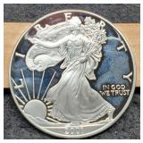 2001-W Proof Silver Eagle