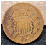 1869 Two Cent