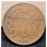 1868 Two Cent