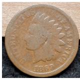 1869 Indian Head Cent