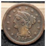 1951 Large Cent