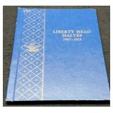 1907-1915 Deluxe Whitman Half Dollar Album,