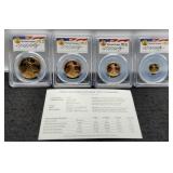 4 Pc. Gold Eagle Proof 2013-W Set:
