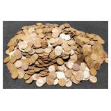 Bag Of 1,000 Lincoln Copper Memorial Cents