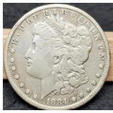 1884 Morgan Dollar