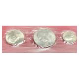 1976 3 Silver Coin Bicentennial Unc. Set