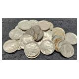 (31) Full Date Buffalo Nickels