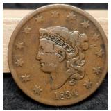 1834 Large Cent