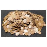 Bag Of 1,000 Lincoln Copper Memorial Cents
