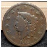1834 Large Cent