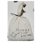 Bag Of 5,000 XF Wheat Cents
