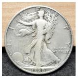 1938-D W. Liberty Half Dollar VF35