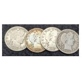 (4) Barber Quarters: 1914, 15-P&D, 16-D