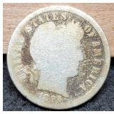 1896 Barber Dime