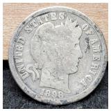 1898-S Barber Dime