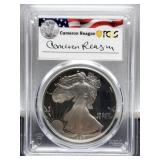 1990-S Slab Proof Silver Eagle PCGS PR69