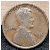 1912-S Lincoln Cent