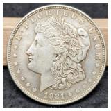 1921 Morgan Dollar XF