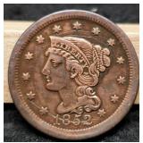 1852 Large Cent