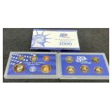 2000 10 Coin Proof Set