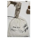 Bag Of 5,000 Wheat Cents 1940-1958