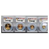 4 Pc. Gold Eagle Proof Set: