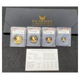 4 Pc. Gold Eagle Proof Set: