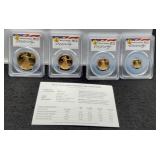 4 Pc. Gold Eagle Proof Set: