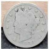 1888 V Nickel